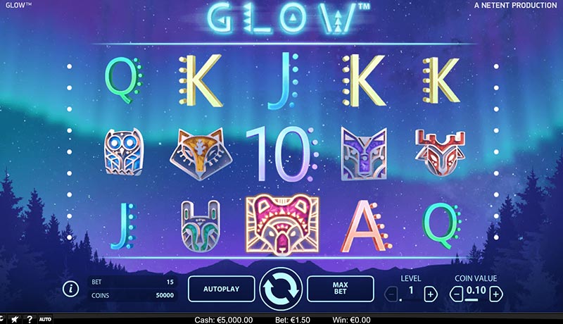 glow casino games