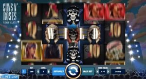 Guns n Roses-slot machine from NetEnt