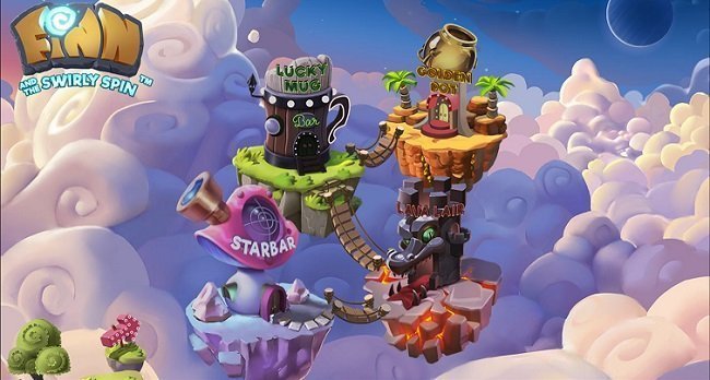 Finn and the Swirly Spin - 4 different Free Spins