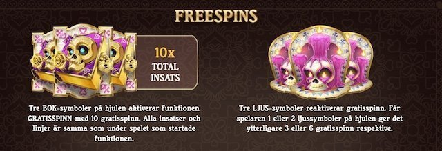 Grim Muerto free spins