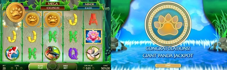 happy panda jackpot