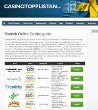 Old casino leaderboard from 2012 - a piece of our history