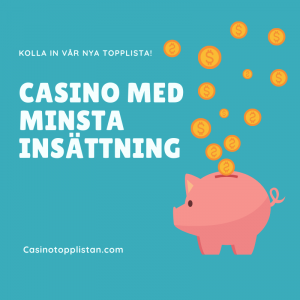 Minimum deposit Casino 2023