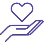 responsible gambling heart hand