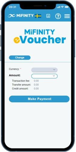mifinity mobile app evoucher