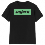 hajper Casino logo black tshirt merch